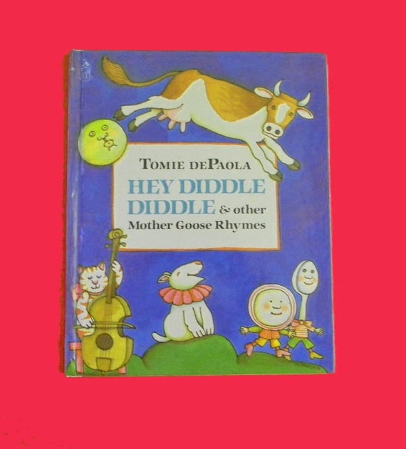 Mother Goose Childrens Book. Hey Diddle by YesterdaysMemories09