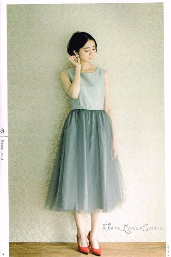  Formal  Dress  Patterns  Yoshiko Tsukiori Japanese Sewing 