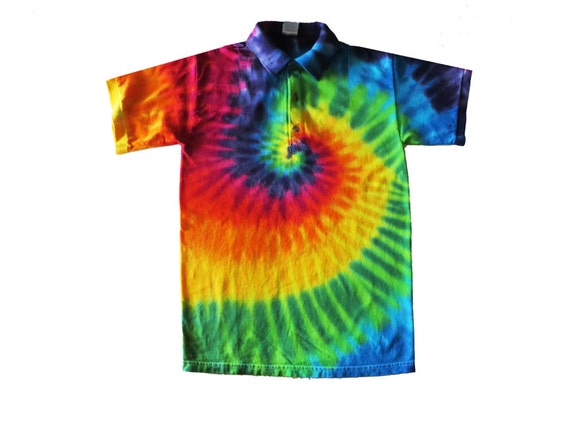 tie dye golf shirts