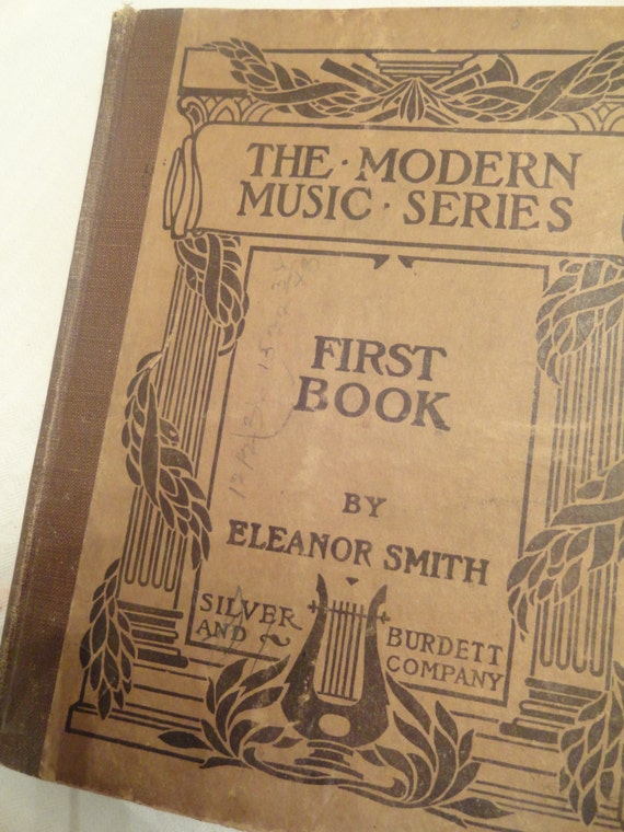 ANTIQUE Music Book 1898 Modern Music Series First By Backofbeyond