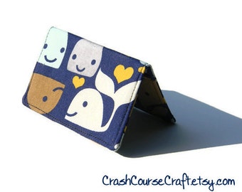 Business card holder, credit card wallet, gift card holder - Whale's Best Friend