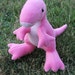 pink t rex plush