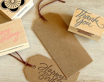 50 Standard Gift Tags / L - Kraft (1.8 x 3.8in)