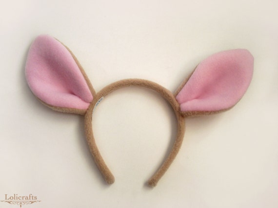 Cartoon Style Kangaroo Ears by lolicrafts on Etsy