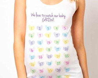 pregnancy countdown shirt