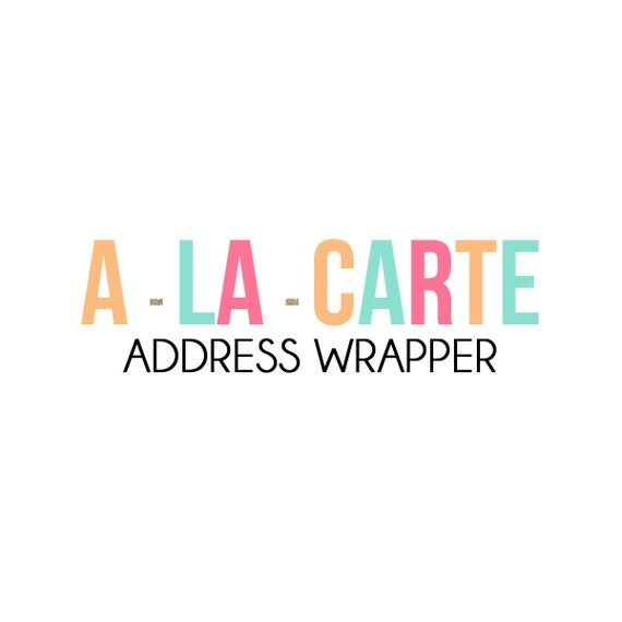 A-LA-CARTE - Address Wrapper Il_570xn