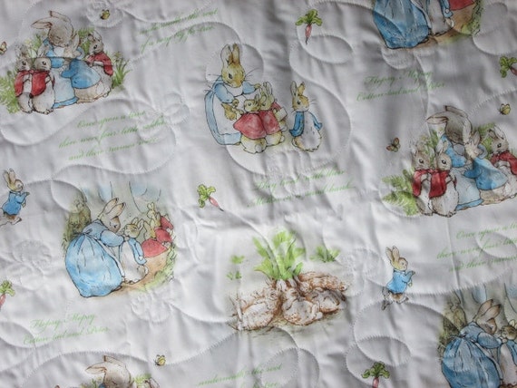 Peter Rabbit Baby Quilt