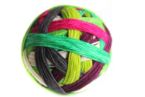 Tangy Self-Striping Sock Yarn in Knock Your Socks Off