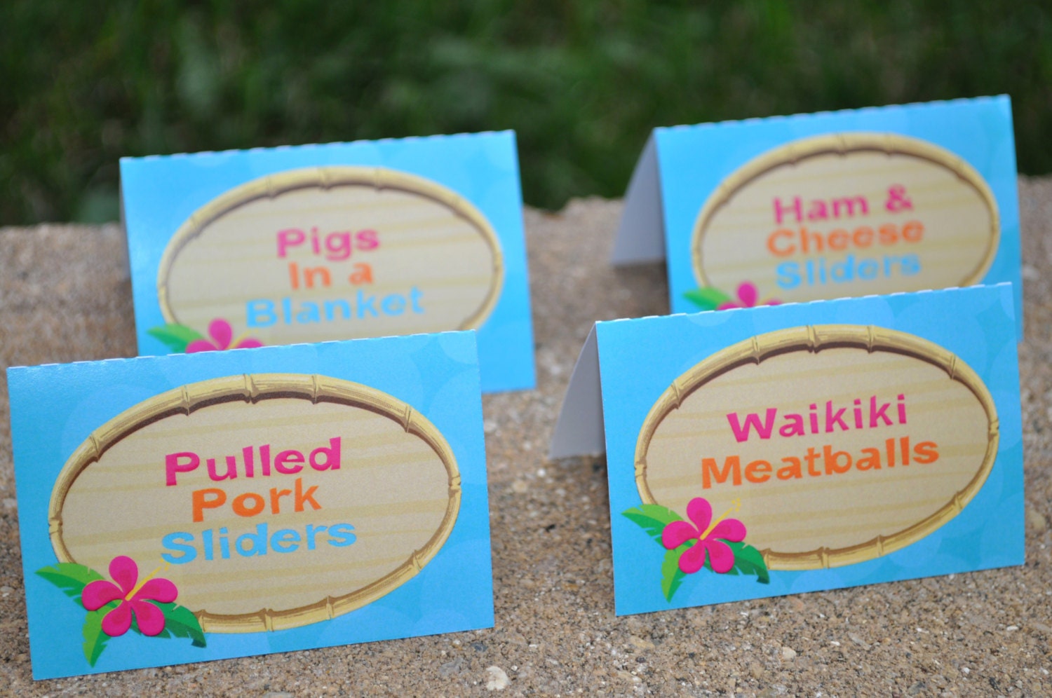 luau-food-label-cards-buffet-labels-hawaiian-luau-birthday