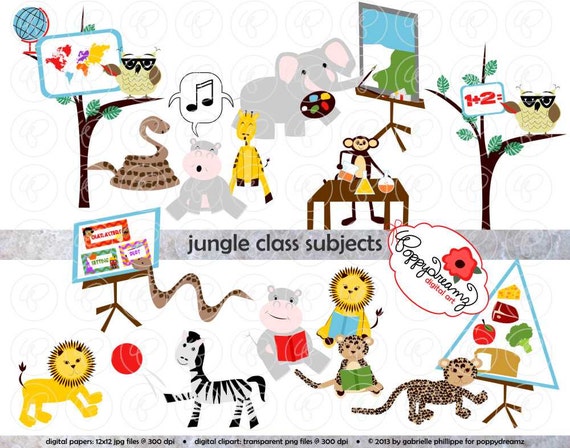clipart pictures school subjects - photo #24