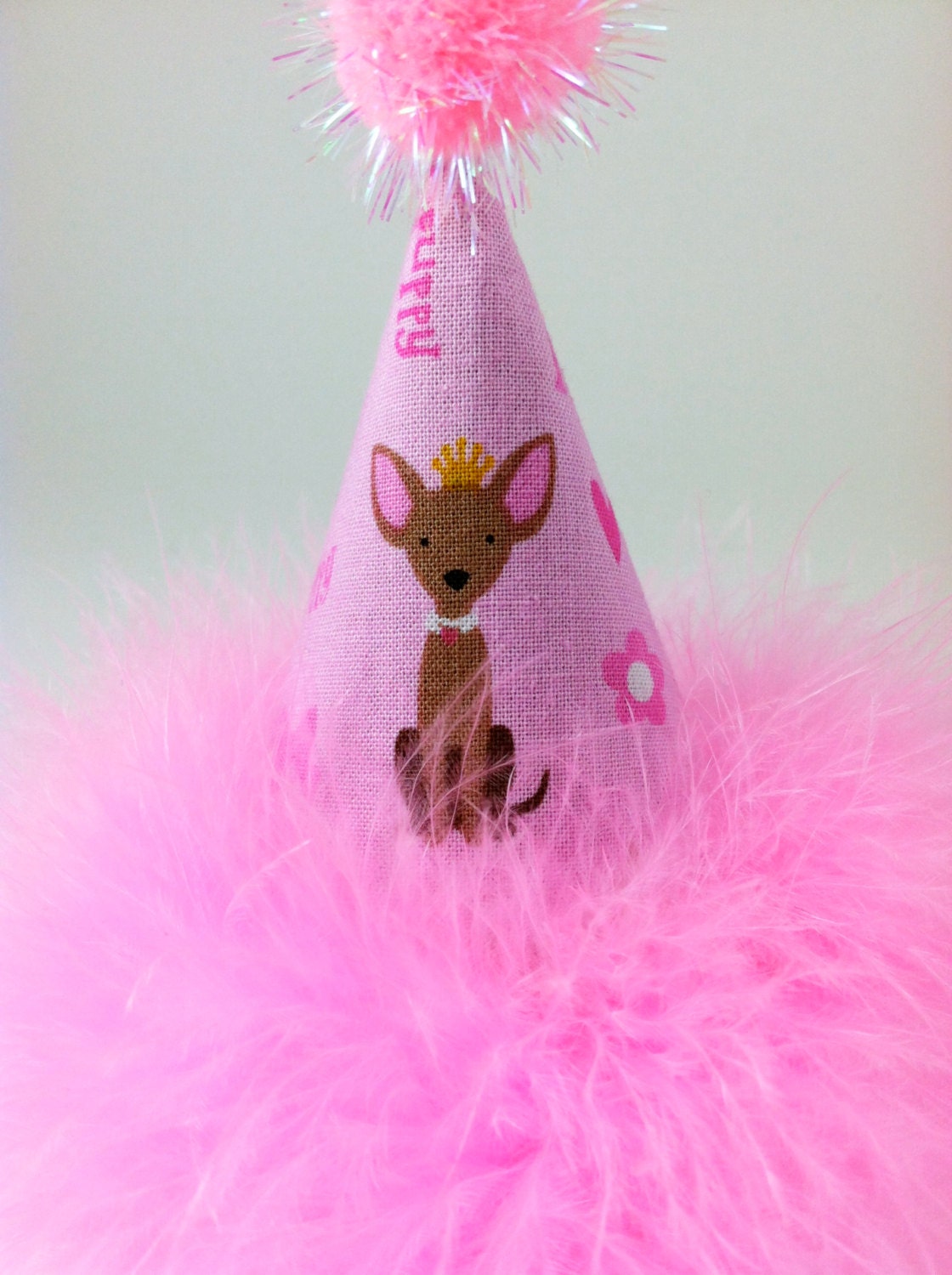 chihuahua birthday hat