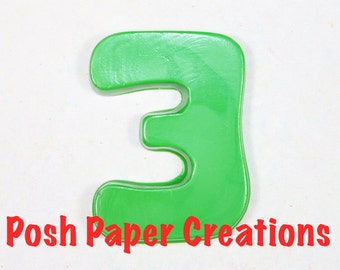 Number 3 crayon- assorted colors
