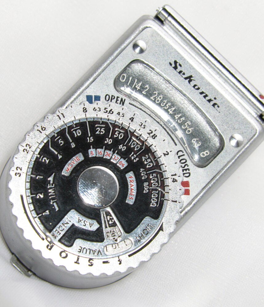 Vintage Sekonic L6 Light Meter with Original Leather Case