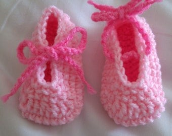 Mary jane shoe set crochet newborn size