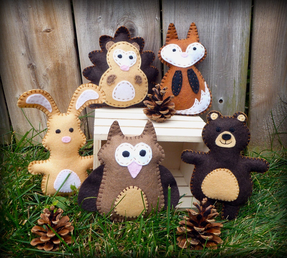 woodland-animal-sewing-patterns-mini-woodland-felties-felt