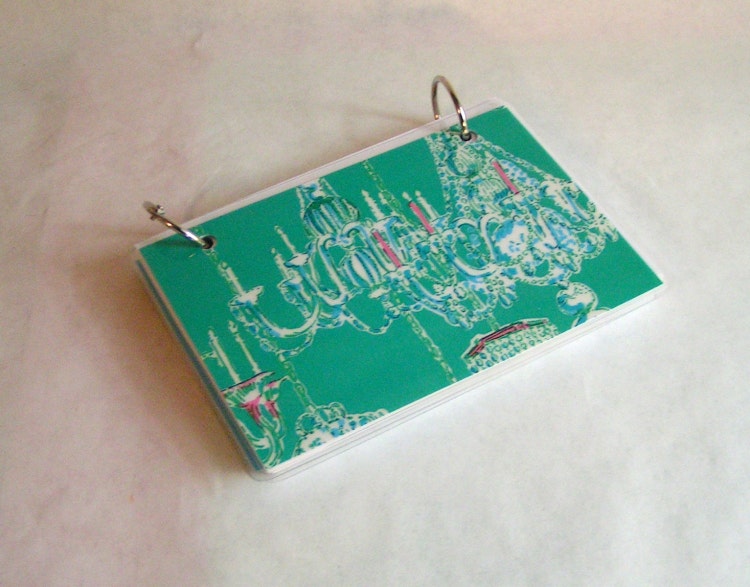 Note Card Laminated Binder 4 x 6 Laminated Index Card by PaperShay