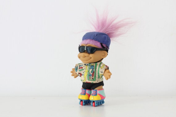 roller skating troll doll