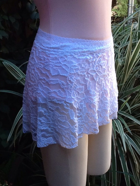 Ballet/Dance Wrap Skirt Large White Lace