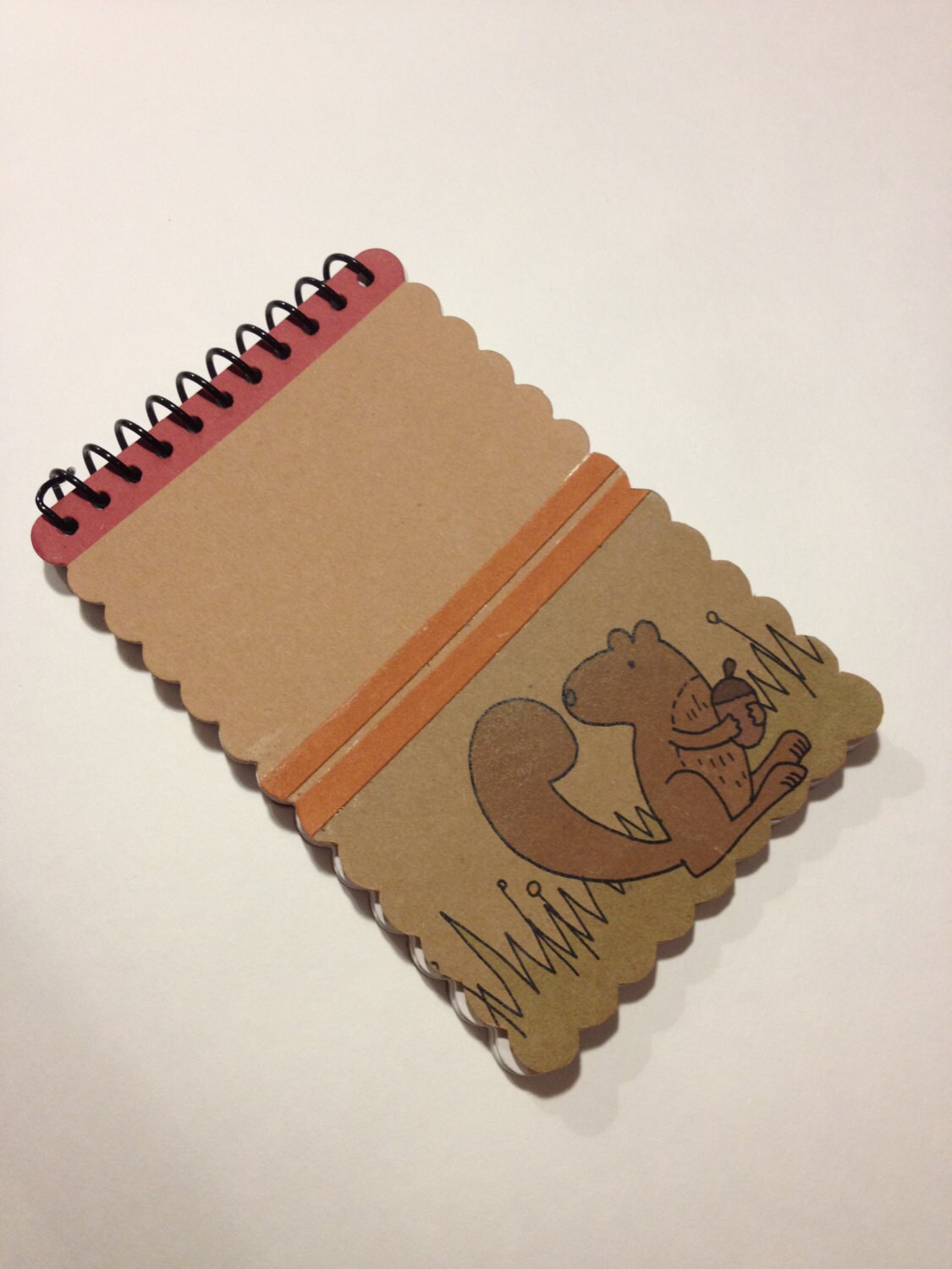Squirrel Notebook by jjuravich on Etsy