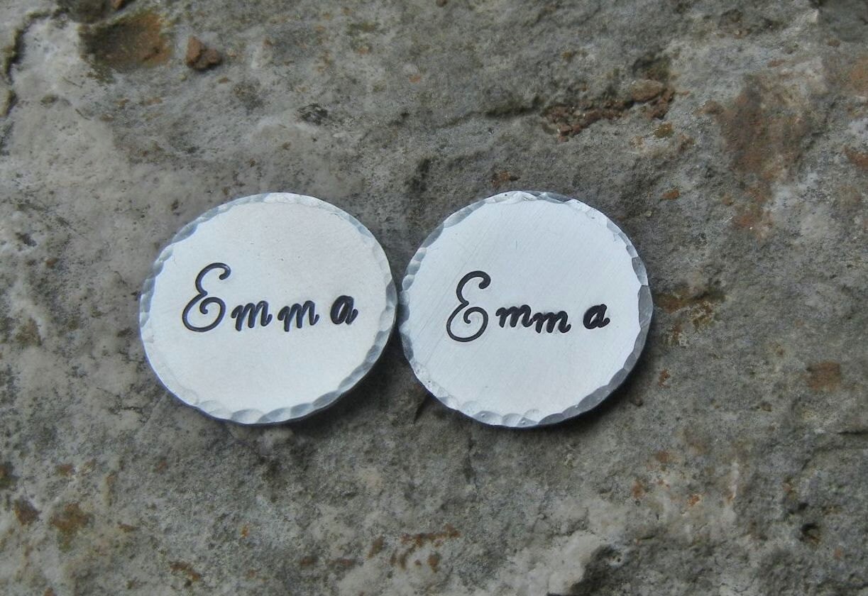 6mm UPPERCASE MONOGRAM Font Letter Punch Set Alphabet Stamps