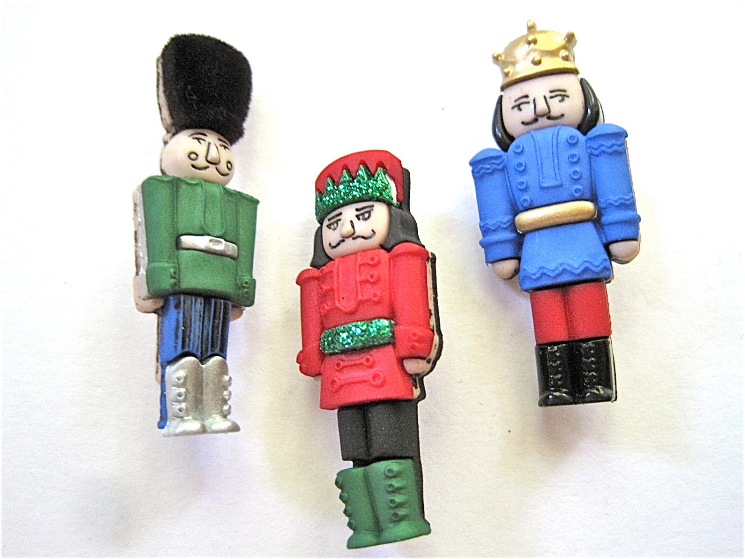 Christmas Nutcracker Craft Novelty Sewing Buttons Dress It Up