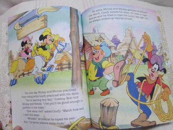 Cowboy Mickey A Little Golden Book Mickey Mouse Walt Disney