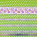 Vintage floral fabric FQ