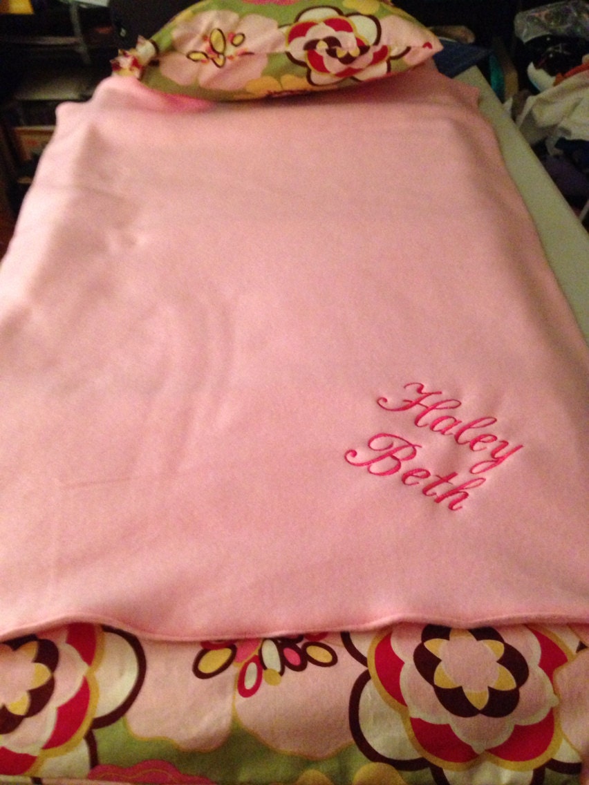 Toddler Nap Mat w/attached pillow