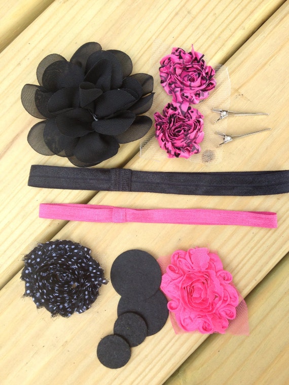Items similar to DIY Headband and clips on Etsy