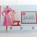 SALE Sewing themed birthday card