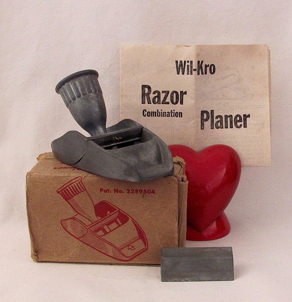 Attn Guys Vintage Wilkro Razor Combination Planer In