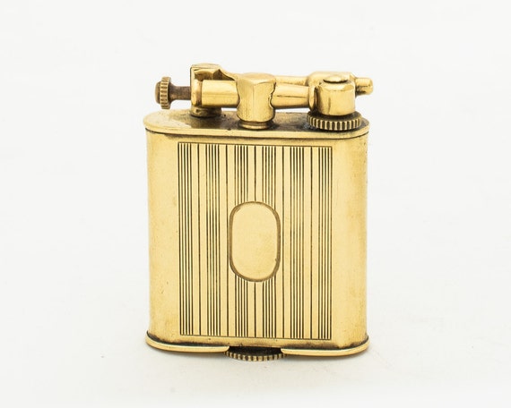 Working 1920s Park Sherman Art Deco Lift Arm Pocket Lighter