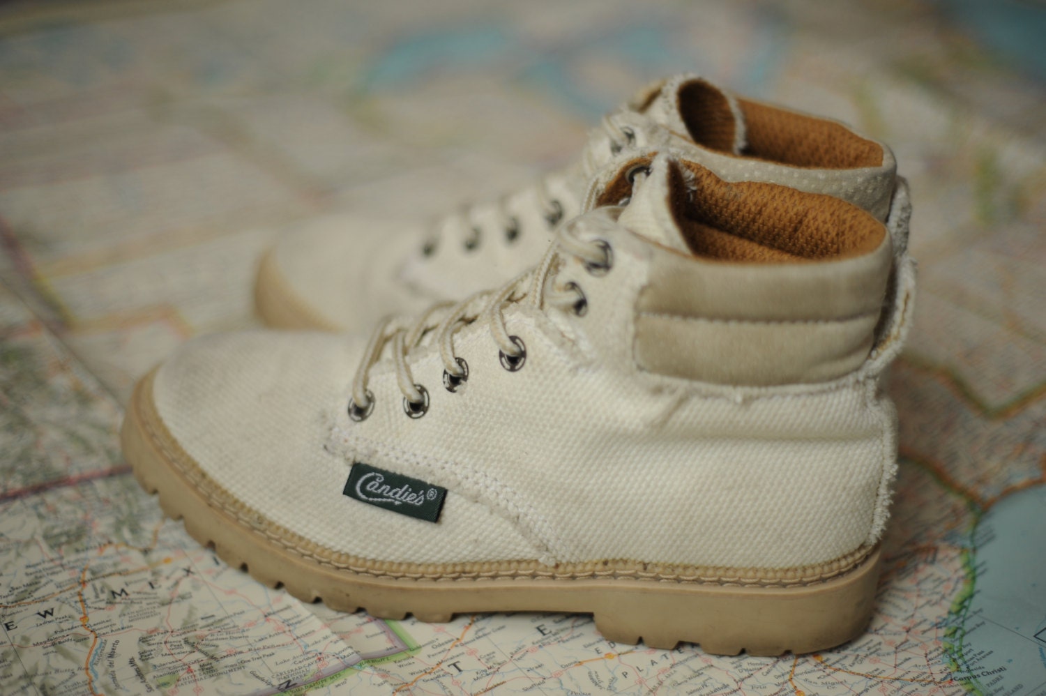 ladies canvas boots