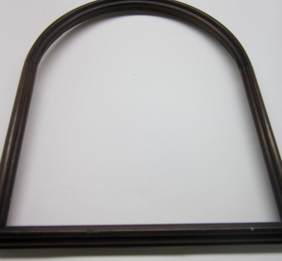 Antique Picture Frame Hardwood Tombstone shaped by PriorMemories