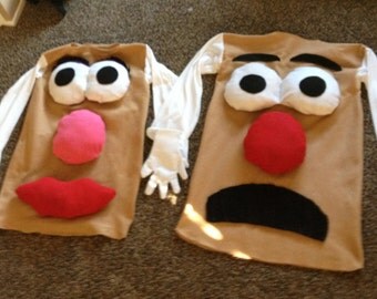 childs costume potato head mr. or mrs. twins, couples, or siblngs also in kids toddler