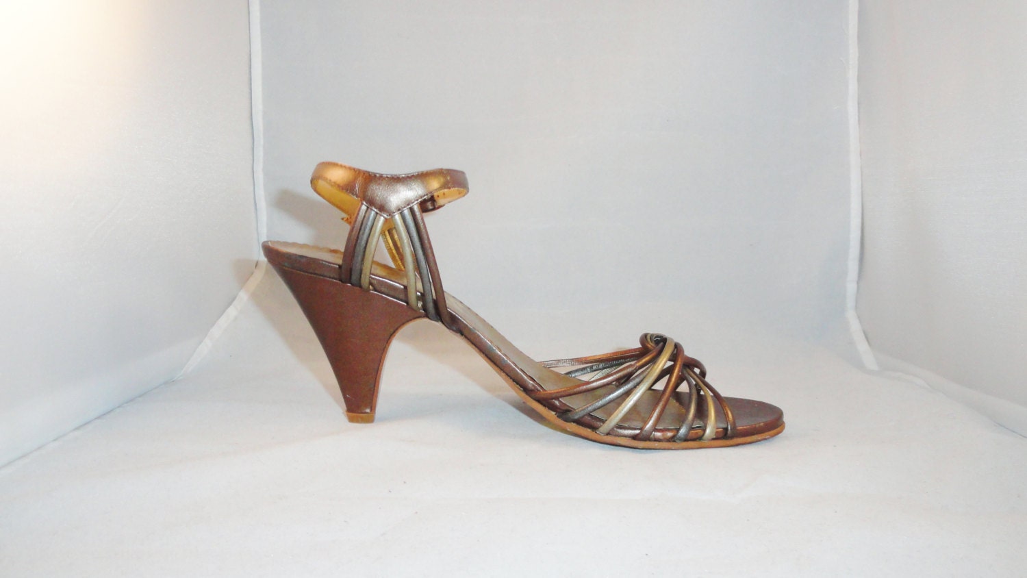 vintage high heel sandals