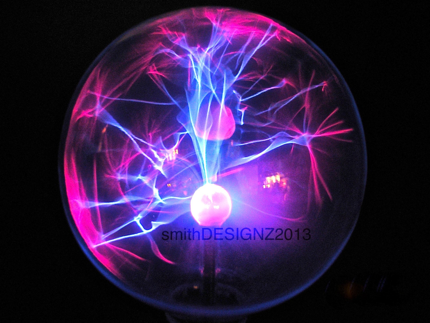 Electric Ball Science Photography Home Decor by by smithDESIGNZ