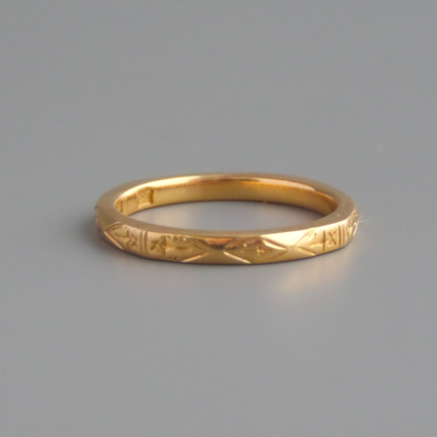 RESERVED Antique Georgian Gold  Ring  1815 English  Gold  