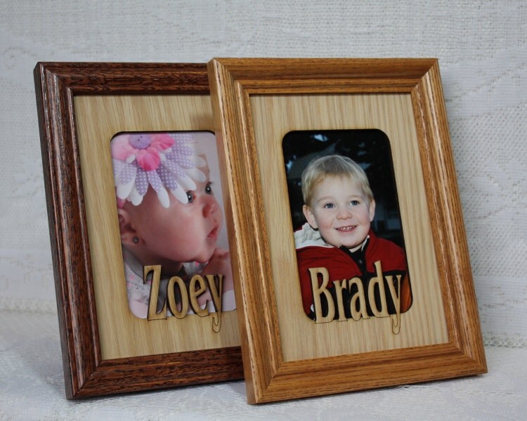 8x10 Custom Name Frame Personalized Picture by JennysFrameworks