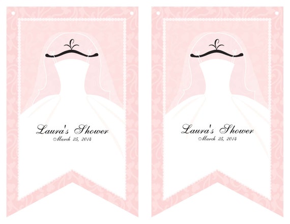 Printable Banner Wedding Shower Banner Bridal by ...