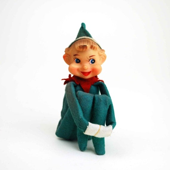 christmas elf doll