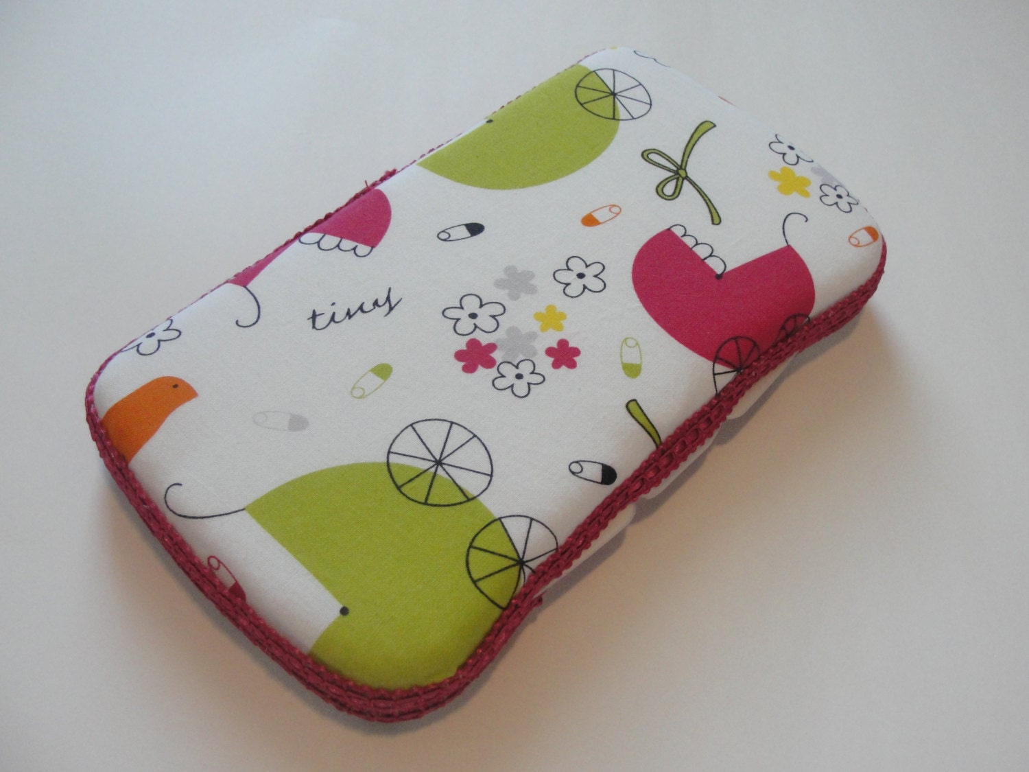 Baby Wipes Case Travel Baby Wipes Case With a Baby Carriage