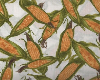 Fresh Picked by Moda, Vegetable Fabric, Garden Fabric, Corn Fabric, 05004