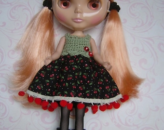 BLYTHE Dress - Red Cherries