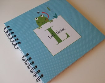 Baby Book | Baby Memory Album | Frog Wire Bound Baby Memory Book