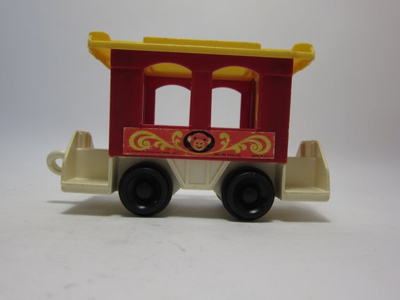 fisher price circus train 1980