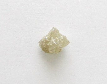 Natural Rough Whiteness Light Yellow Diamond, Unheated, Uncut, 1.69 carat