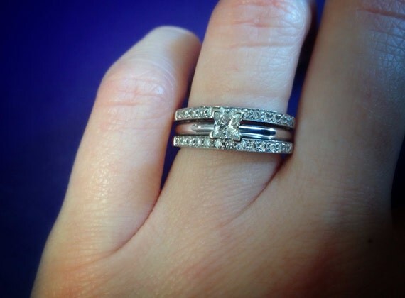 Diamond wedding set. Offering flexible layaway.