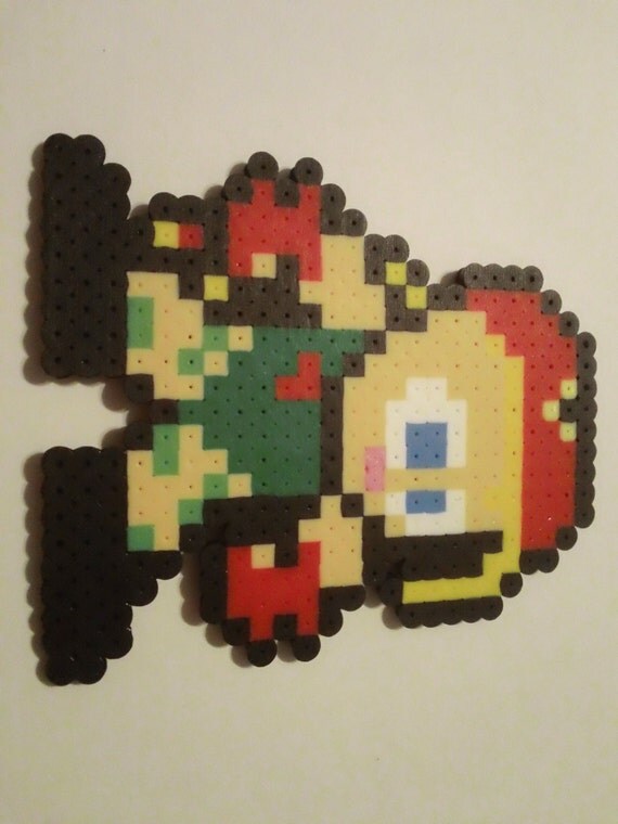 Cammy Bead Sprite Necklace from Street Fighter by OCBeadSprites