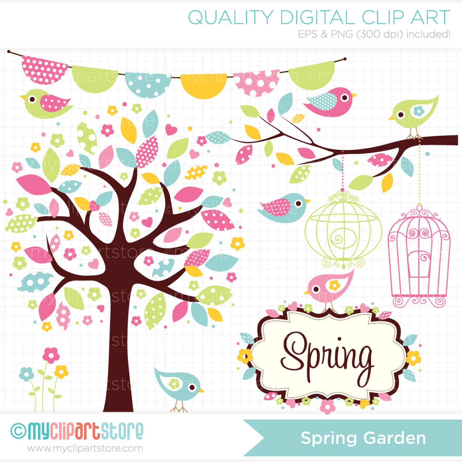 spring garden clip art free - photo #38